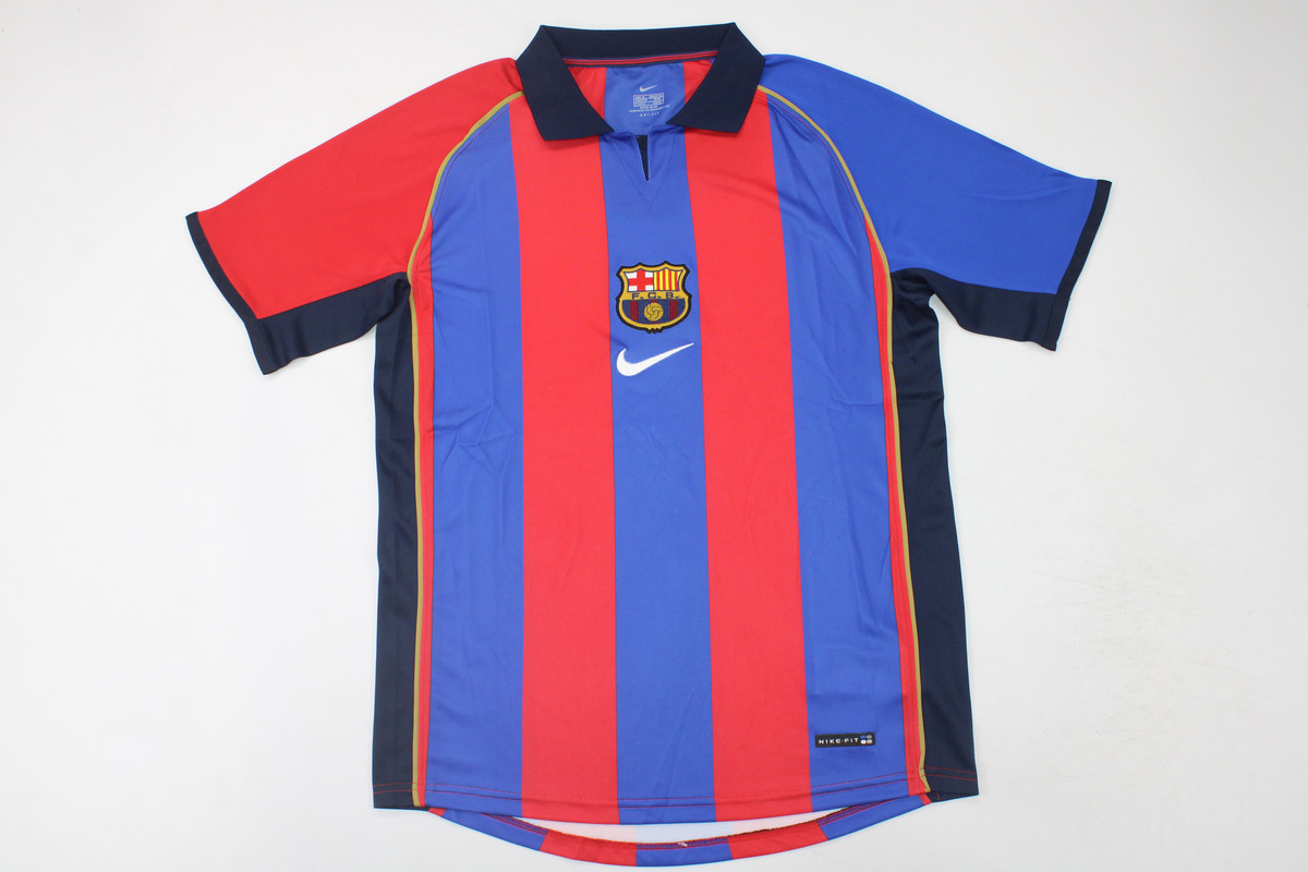 AAA Quality Barcelona 01/02 Home Soccer Jersey